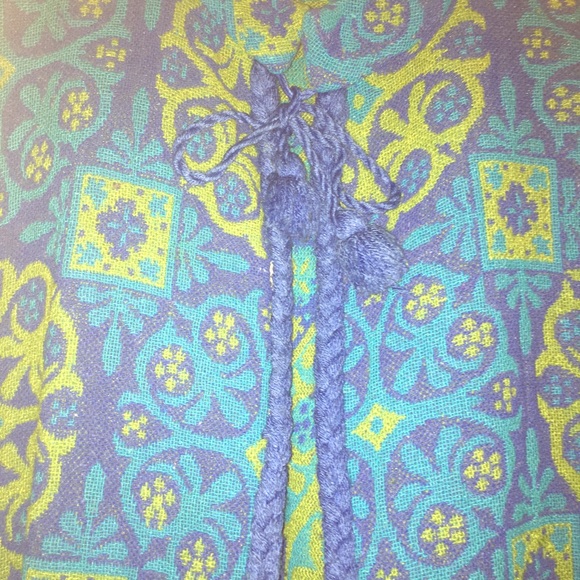 Jackets & Blazers - Vintage 1950’s cape. Multi colored blue/green.